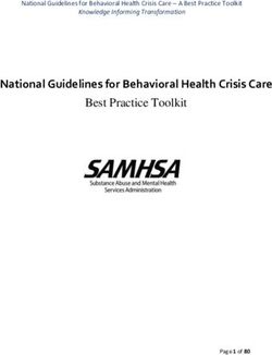 National Guidelines for Behavioral Health Crisis Care - Best Practice Toolkit National Guidelines for Behavioral Health Crisis Care - A Best ...