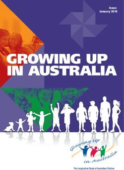 GROWING UP IN AUSTRALIA - Issue: January 2018