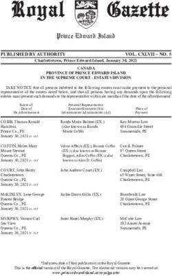 Prince Edward Island - Government of Prince ...