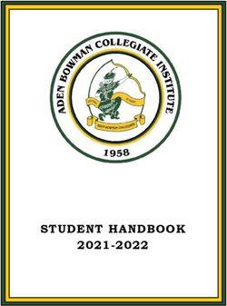 STUDENT HANDBOOK 2021-2022 - Saskatoon Public Schools