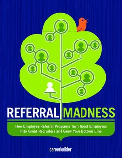 REFERRAL MADNESS How Employee Referral Programs Turn Good Employees Into Great Recruiters and Grow Your Bottom Line - HubSpot