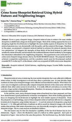 Crime Scene Shoeprint Retrieval Using Hybrid Features and Neighboring Images - MDPI