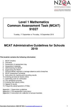 Level 1 Mathematics Common Assessment Task (MCAT) 91027 - NZQA