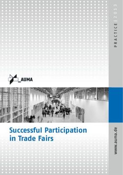 Successful Participation in Trade Fairs