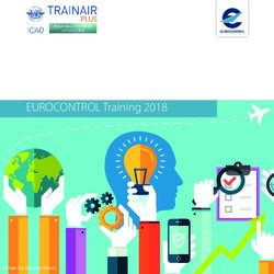 EUROCONTROL Training 2018