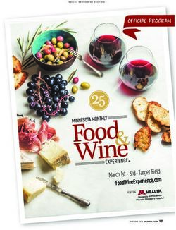 MARCH 1ST - 3RD TARGET FIELD FOODWINEEXPERIENCE.COM - FOOD & WINE EXPERIENCE