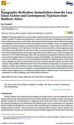 Typographic Reification: Instantiations from the Lucy Lloyd Archive and Contemporary Typefaces from Southern Africa - MDPI