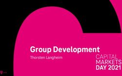Group Development Thorsten Langheim - Deutsche Telekom