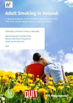 Adult Smoking in Ireland: HSE