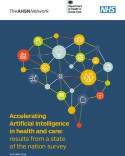 Accelerating Artificial Intelligence in health and care: results from a state of the nation survey - AUTUMN 2018 - KSS AHSN