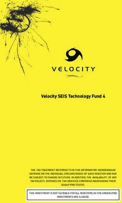 Velocity SEIS Technology Fund 4 - Velocity Capital Advisors