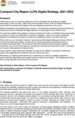 Liverpool City Region (LCR) Digital Strategy, 2021-2023