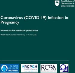 Coronavirus (COVID-19) Infection in Pregnancy - Information for healthcare professionals Version 3: Published Wednesday 18 March 2020 - RCOG