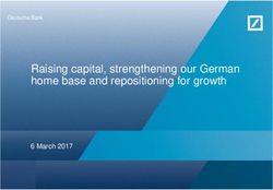 Raising capital, strengthening our German home base and repositioning for growth - 6 March 2017