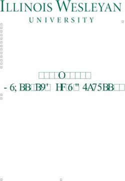 School of Music Handbook 2018-2019 - Illinois Wesleyan University