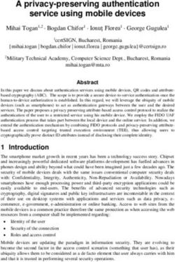 A PRIVACY-PRESERVING AUTHENTICATION SERVICE USING MOBILE DEVICES - RECRED