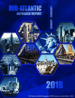 The Patient and Family Engagement (PFE) Program concluded March 1, 2019 - Livanta