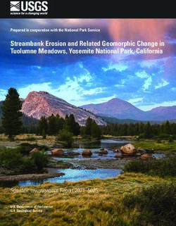 Streambank Erosion and Related Geomorphic Change in Tuolumne Meadows, Yosemite National Park, California - USGS Publications Repository