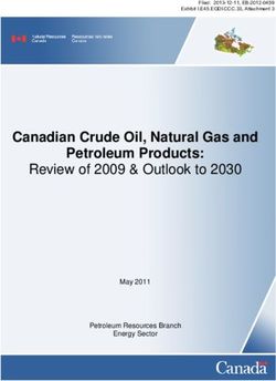 Canadian Crude Oil, Natural Gas and Petroleum Products
