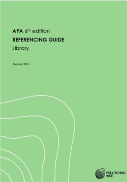 REFERENCING GUIDE Library - APA 6th edition