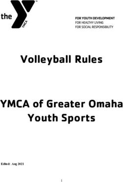 Volleyball Rules YMCA of Greater Omaha Youth Sports