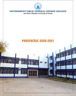 PROSPECTUS 2020-2021 Estd. 2016 | Affiliated to University of Calcutta - Government Girls General ...