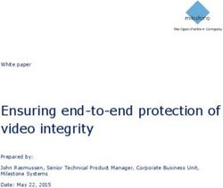 Ensuring end-to-end protection of video integrity