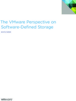 The VMware Perspective on Software-Defined Storage