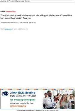 The Calculation and Mathematical Modelling of Melbourne Crown Risk by Linear Regression Analysis - IOPscience