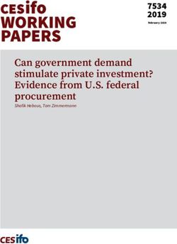 Can government demand stimulate private investment? Evidence from U.S. federal procurement 7534 2019 - ifo Institut