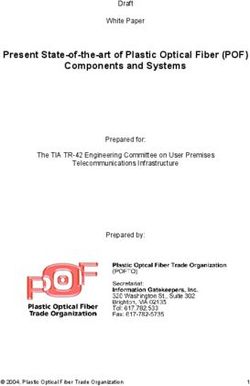 Present State-of-the-art of Plastic Optical Fiber (POF) Components and Systems