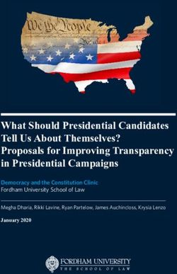 What Should Presidential Candidates Tell Us About Themselves? Proposals for Improving Transparency in Presidential Campaigns