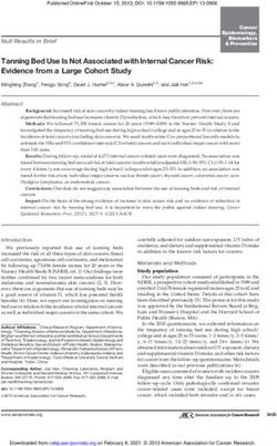 Tanning Bed Use Is Not Associated with Internal Cancer Risk: Evidence from a Large Cohort Study