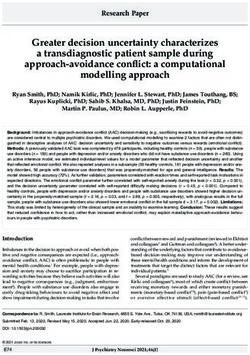 Greater decision uncertainty characterizes a transdiagnostic patient sample during approach-avoidance conflict: a computational modelling approach