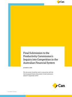 Final Submission to the Productivity Commission's Inquiry into Competition in the Australian Financial System - Productivity ...