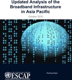 Updated Analysis of the Broadband Infrastructure in Asia Pacific - October 2016 - Working Paper - escap