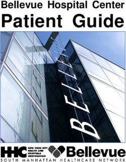 Patient Guide Bellevue Hospital Center