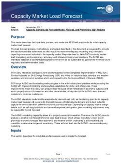 Capacity Market Load Forecast - AESO