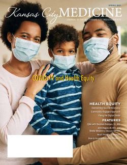 COVID-19 and Health Equity - The Kansas City Medical Society