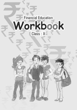 Workb koo Class : X Financial Education - Manipur Education
