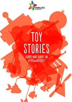 Toy Stories #ToySAnddiversity - Europe-wide survey on - COFACE ...