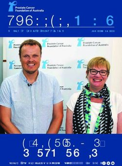 PROSTATENEWS - A MEANINGFUL PARTNERSHIP - REDUCING THE IMPACT OF PROSTATE CANCER - Prostate Cancer Foundation ...