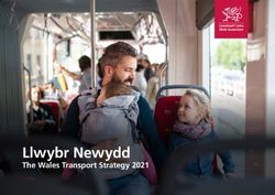 Llwybr Newydd The Wales Transport Strategy 2021
