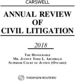 ANNUAL REVIEW OF CIVIL LITIGATION 2018 - FCL LLP