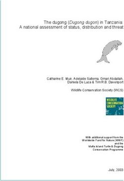 The dugong (Dugong dugon) in Tanzania: A national assessment of status, distribution and threat