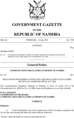 GOVERNMENT GAZETTE - Gazettes ...