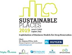 Exploitation of Business Models for Deep Renovation - Chair Dr. Simona D'Oca, Arch. Huygen Engineers and Consultants