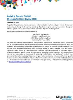 Antiviral Agents, Topical Therapeutic Class Review (TCR)