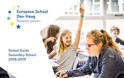 School Guide Secondary School 2018-2019 - European School The ...