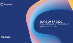 STATE OF PR 2020 A global report on the state of the industry today - Talkwalker